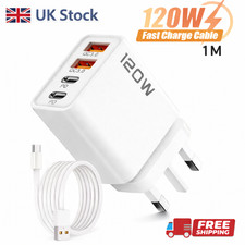 4-Port Phone Charger Plug UK