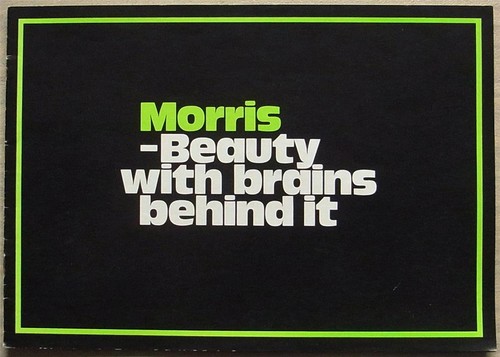 Morris car range sales - car,