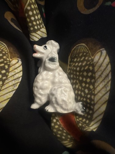 China poodle figurine - poodle,