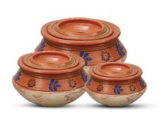 Clay Cooking Pot Handi with