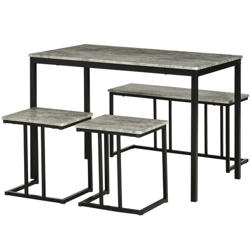 Homcom dining table - dining, set