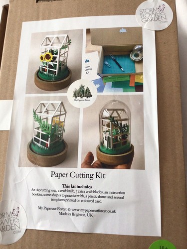 Papercut forest paper - my,