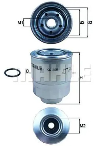 Fuel filter spin kc - spin-on,