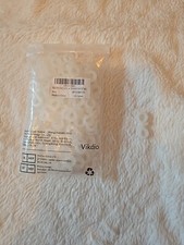 Vikdio Mini Plastic Gutter Hooks White 68 Pack