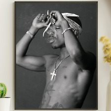 Tupac Thug life poster 2pac A4 A3 A5 6x4 Picture Print Wall Art decor Photograph