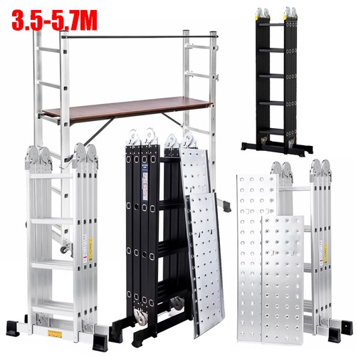 Aluminium folding ladder - folding,