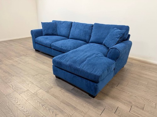 Taylor blue fabric - fabric, hand