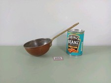 Vintage Copper Ladle 400ml, Measure Scoop Brass Handle #295