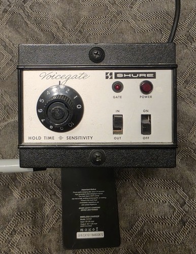 Shure voicegate vintage - voicegate, preamp