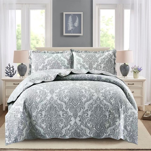 Piece quilted bedspread - 3,