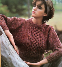 Knitting pattern womens ladies