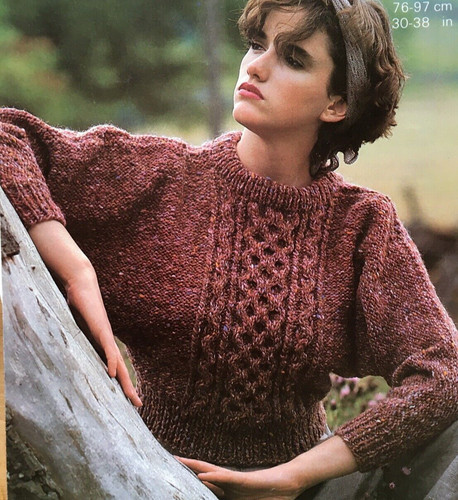 Knitting pattern womens - , ladies
