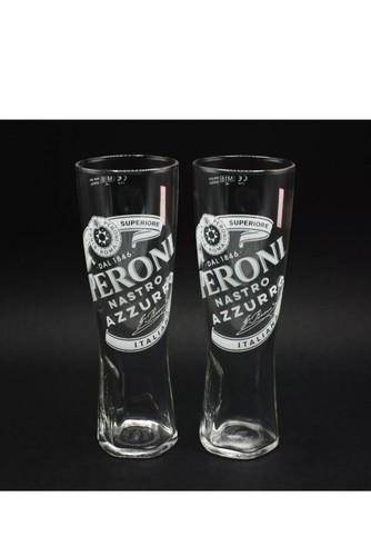 Peroni italiana pint - glass, x
