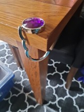 Handbag Holding Hook - Purple Diamond Style