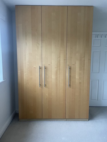 Ikea pax wardrobe doors oak - pax, x3