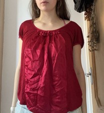 Betty Jackson Black Red Shirt