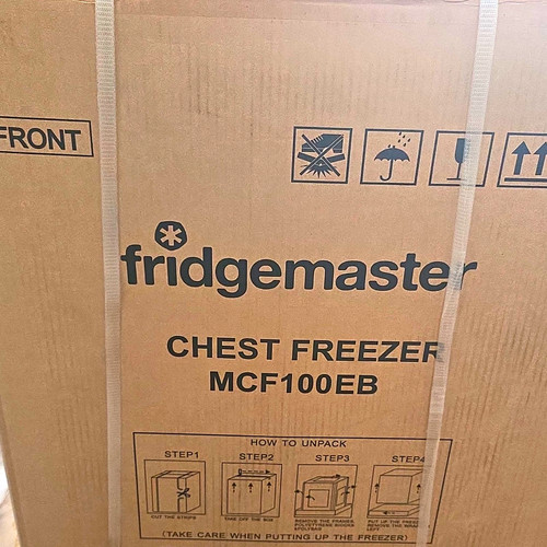 Fridgemaster mcf100eb black - mcf100eb,