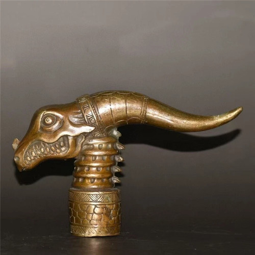 Old bronze handmade carved - old,