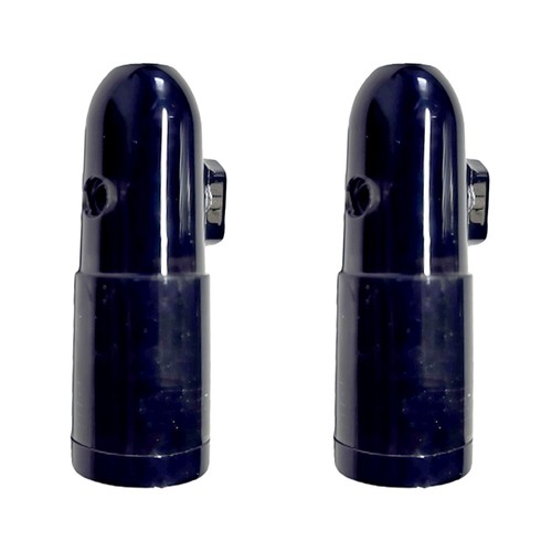 2pc black acrylic - 2pc, bullet