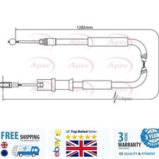 Handbrake CableCAB1293 For