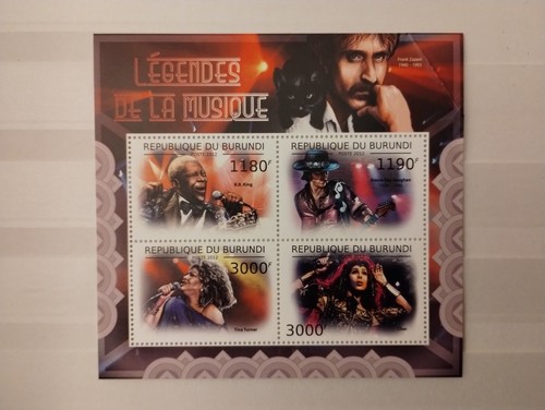Music legends stamps mini - music,