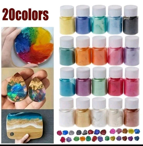 Colours mica powder pigment - 20,