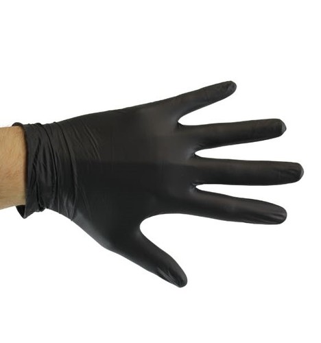 100 disposable nitrile gloves - 100,