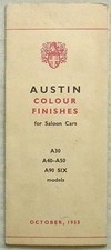 AUSTIN A30 A40-A50 A90 Six Car
