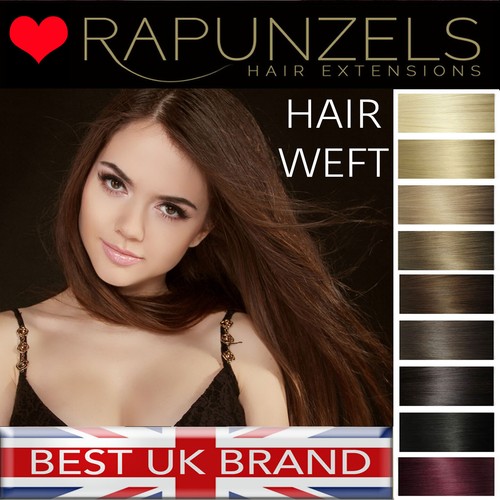 Hair weave weft extensions