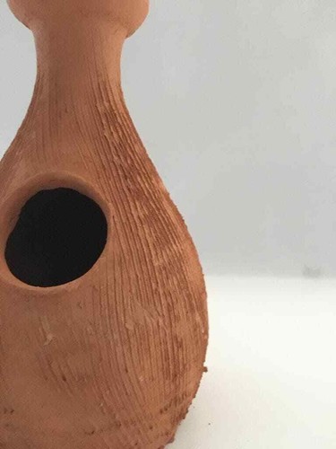 New terracotta bird - terracotta, clay