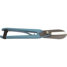 Pro 10" Large SPRING LOADED Tin Snips Straight Cut Metal Sheet Cutting Shears
