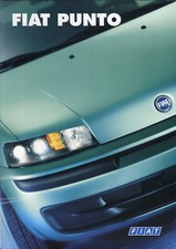 Fiat Punto SX ELX HLX Sporting HGT Italian market sales brochure 2000
