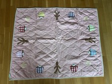 mat and (empty) bean bag pink child baby bedroom The Win Green Co