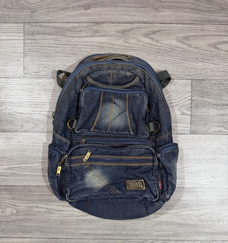 Diesel vintage denim backpack - vintage,