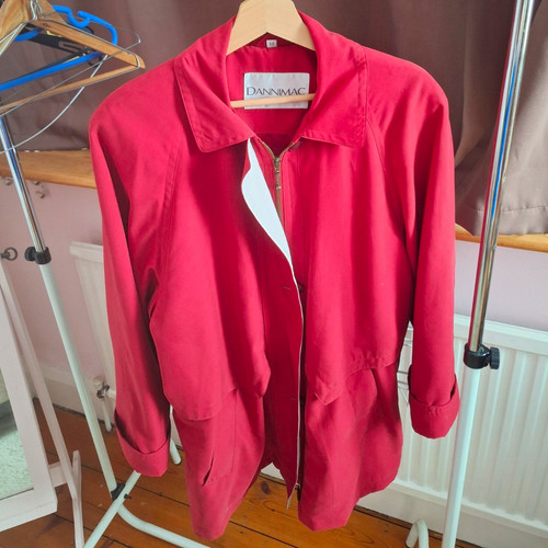 Dannimac women red zip front - zip,