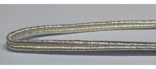 Silver metallised polyester - silver,
