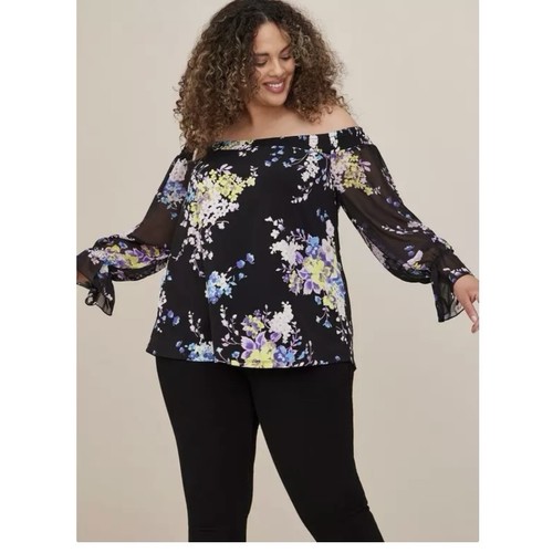 Torrid colorful floral - colorful, off