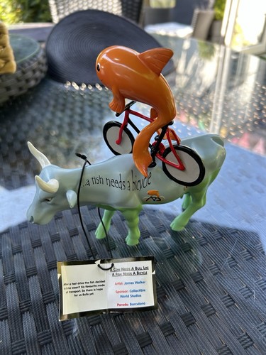 Cowparade collectable unique - cowparade,