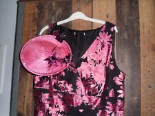 smart ladies Monsoon silk mix wedding outfit size 16