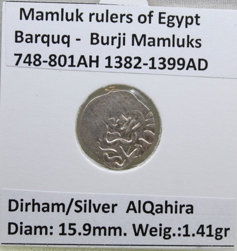 Mamluk rullers egypt - of, 825ah
