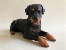 Rottweiler Dog Figure Figurine Collectable Animal Ornament 