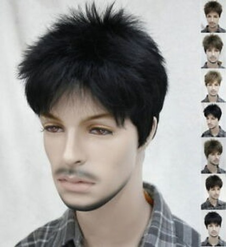 Man wig short men male - man,