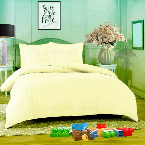 Plain dyed duvet cover quilt - dyed,