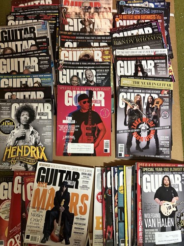 Lot guitar world - 50+,