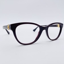VERSACE eyeglasses AUBERGINE