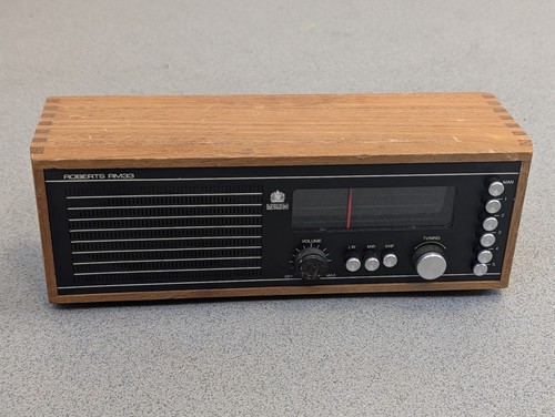 Vintage roberts rm33 mains - roberts,