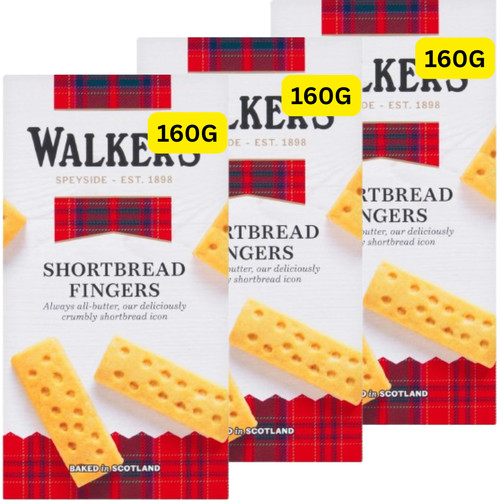 Walkers pure butter shortbread - butter,