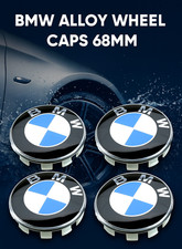 4 X BMW Series 1 2011 Diesel Coupe 118d RWD -- E82 Wheel Center Hub Caps 68mm
