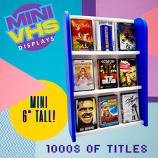 Miniature VHS Retro Boxes