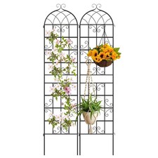 2 Pack 86" x 20" Metal Garden